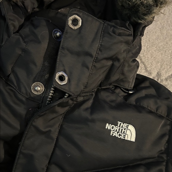 The North Face 600 Recco Black Goose Down Jacket with Fur Hood - Picture 3 of 13